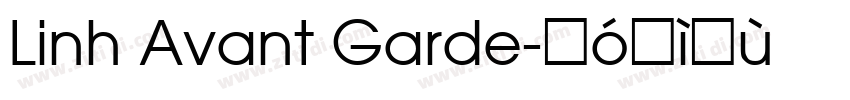Linh Avant Garde字体转换